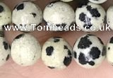 CDM92 15.5 inches 8mm round dalmatian jasper beads wholesale