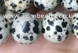 CDM95 15.5 inches 14mm round dalmatian jasper beads wholesale