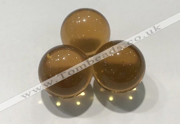 CDN1042 30mm round glass decorations wholesale