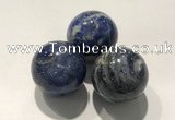 CDN1068 30mm round sodalite decorations wholesale