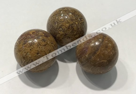 CDN1103 30mm round elephant blood stone decorations wholesale