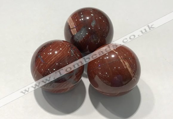 CDN1108 30mm round brecciated jasper decorations wholesale