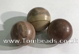 CDN1147 30mm round jasper decorations wholesale