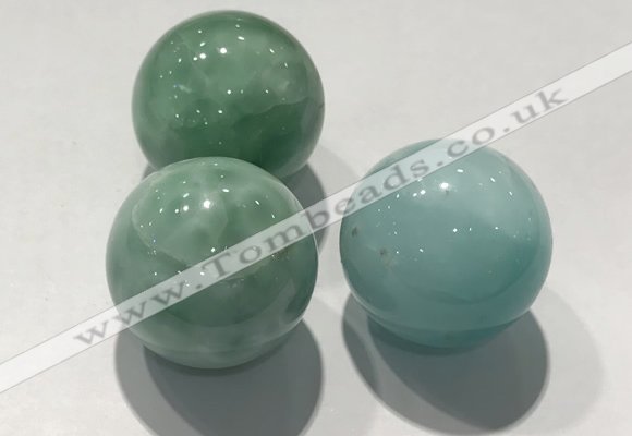 CDN1161 30mm round gemstone decorations wholesale