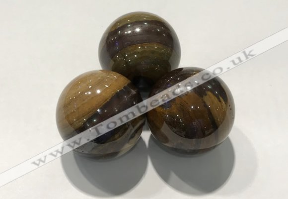 CDN1164 30mm round jasper decorations wholesale