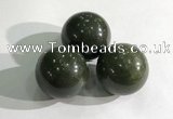 CDN1169 30mm round jasper decorations wholesale