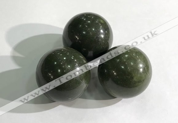 CDN1169 30mm round jasper decorations wholesale