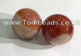 CDN1207 40mm round druzy agate decorations wholesale