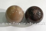 CDN1209 40mm round agate decorations wholesale