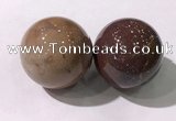 CDN1213 40mm round agate decorations wholesale