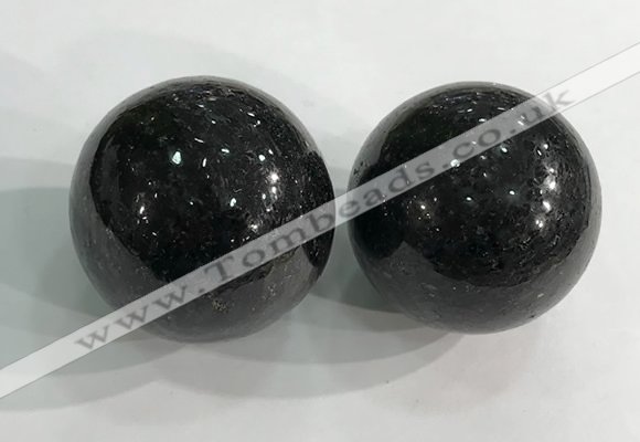 CDN1245 40mm round gemstone decorations wholesale