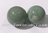 CDN1248 40mm round green aventurine decorations wholesale