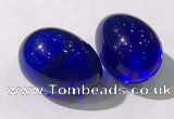 CDN1341 35*45mm egg-shaped glass decorations wholesale