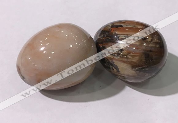 CDN1369 35*45mm egg-shaped agate decorations wholesale