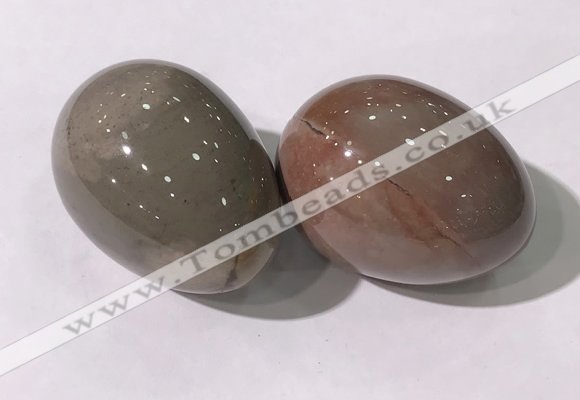CDN1386 35*45mm egg-shaped jasper decorations wholesale