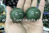 CDN18 35mm round pyrite gemstone decorations wholesale