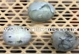 CDN318 30*40mm egg-shaped picasso jasper decorations wholesale