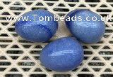 CDN321 30*40mm egg-shaped blue aventurine decorations wholesale