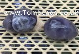 CDN332 35*50mm egg-shaped amethyst decorations wholesale