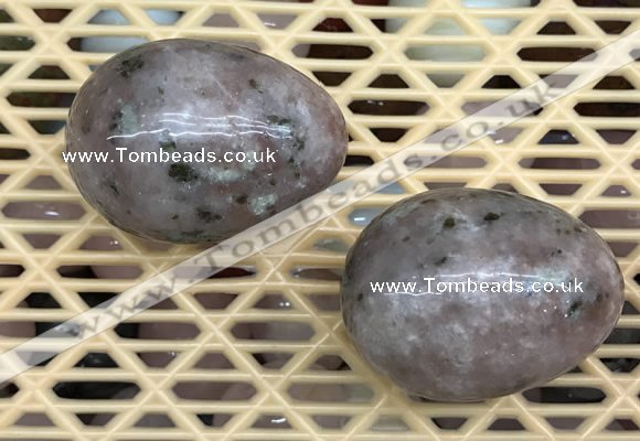 CDN345 35*50mm egg-shaped gemstone decorations wholesale