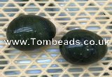 CDN354 35*50mm egg-shaped Canadian jade decorations wholesale