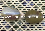 CDN361 35*50mm egg-shaped ocean agate decorations wholesale