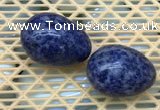 CDN365 35*50mm egg-shaped blue spot decorations wholesale