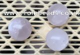 CDN370 25mm round rose quartz decorations wholesale