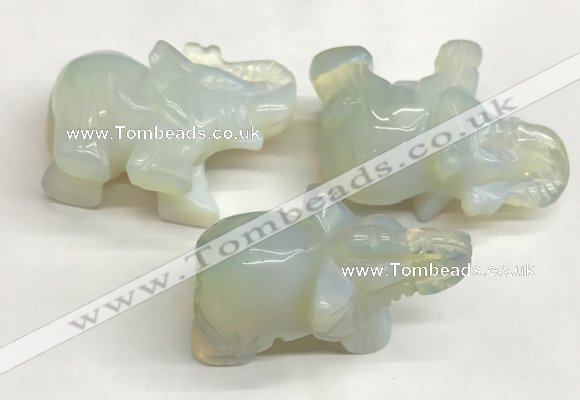 CDN401 25*50*35mm elephant opal decorations wholesale