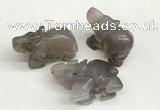 CDN403 25*50*35mm elephant grey agate decorations wholesale