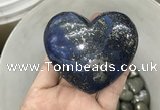 CDN42 65*70mm heart pyrite gemstone decorations