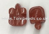 CDN452 38*55*28mm turtle cherry quartz decorations wholesale