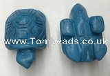 CDN455 38*55*28mm turtle imitation turquoise decorations wholesale