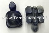 CDN457 38*55*28mm turtle sodalite decorations wholesale