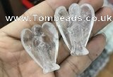 CDN470 30*40mm angel white crystal decorations wholesale