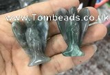 CDN475 30*40mm angel moss agate decorations wholesale