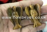 CDN484 30*40mm angel yellow tiger eye decorations wholesale