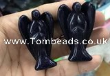 CDN496 35*50mm angel blue goldstone decorations wholesale