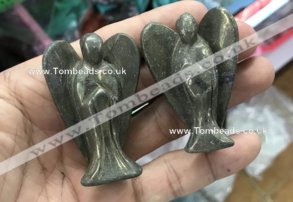 CDN502 35*50mm angel pyrite decorations wholesale