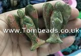 CDN503 35*50mm angel unakite decorations wholesale