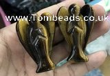 CDN504 35*50mm angel yellow tiger eye decorations wholesale