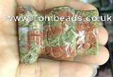 CDN578 35*50mm owl unakite decorations wholesale