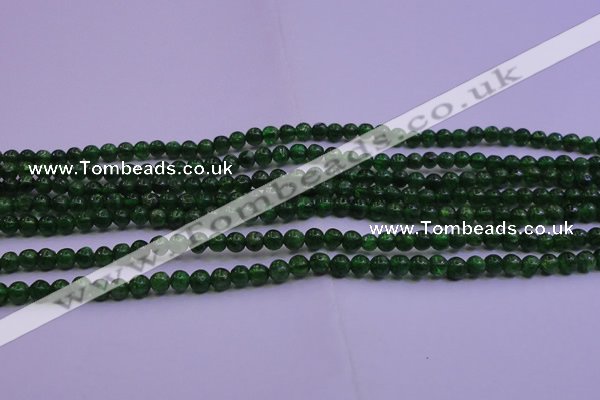 CDP01 15.5 inches 3mm round A- grade diopside gemstone beads