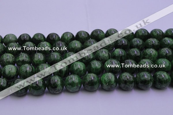 CDP56 15.5 inches 12mm round A grade diopside gemstone beads