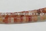 CDQ29 15.5 inches 2*4mm rondelle natural red quartz beads