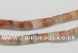 CDQ34 15.5 inches 4*6mm cuboid natural red quartz beads wholesale