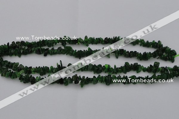 CDP76 15.5 inches 4*6mm - 5*8mm diopside chips gemstone beads