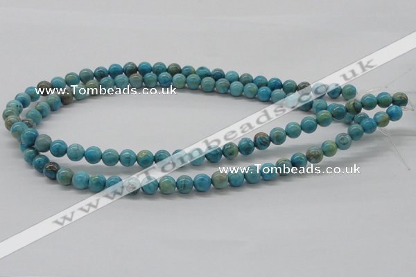 CDS02 16 inches 8mm round dyed serpentine jasper beads wholesale