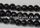 CDT681 15.5 inches 4mm round dyed aqua terra jasper beads