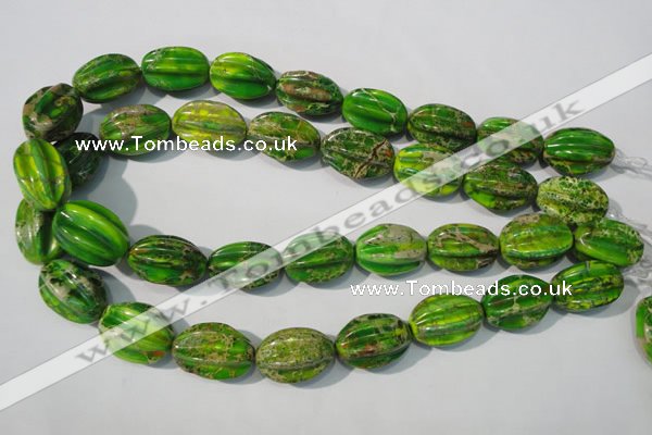 CDT930 15.5 inches 15*23mm star fruit shaped dyed aqua terra jasper beads